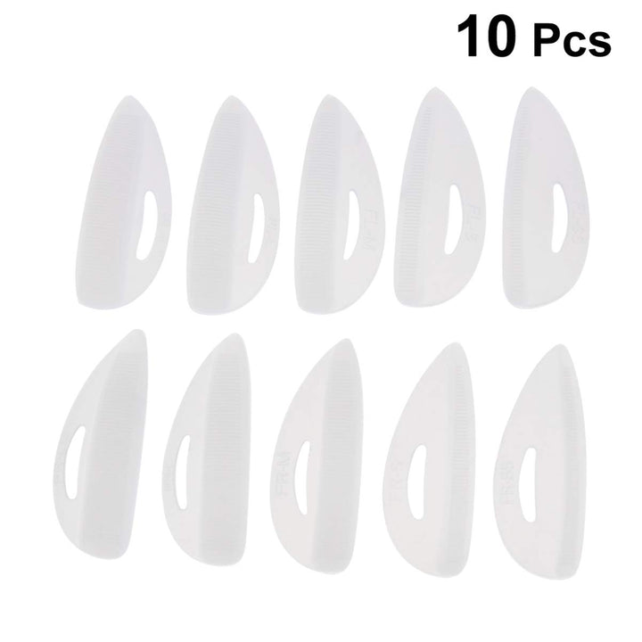 Lurrose 10 Pairs Eyelash Perming Curlers Perming Pads Lash Lift Rods Curler Shield Pads for Girls Ladies