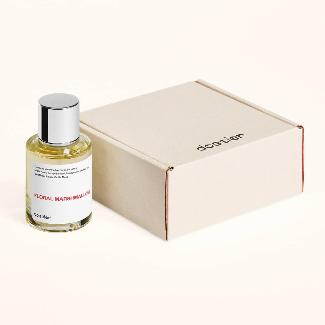 Dossier - Eau de Parfum - Floral Marshmallow - Inspired by By Kilian's Love,Don't Be Shy - Perfume Luxury - Pure Infused - Paraben-Free - Vegan - Feminine - For Women -Fragrance 1.7 Fl 0z (Spray 50ml)