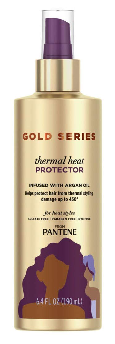 Pantene Gold Series Thermal Heat Protector 6.4 Ounce Pump (Pack of 2)