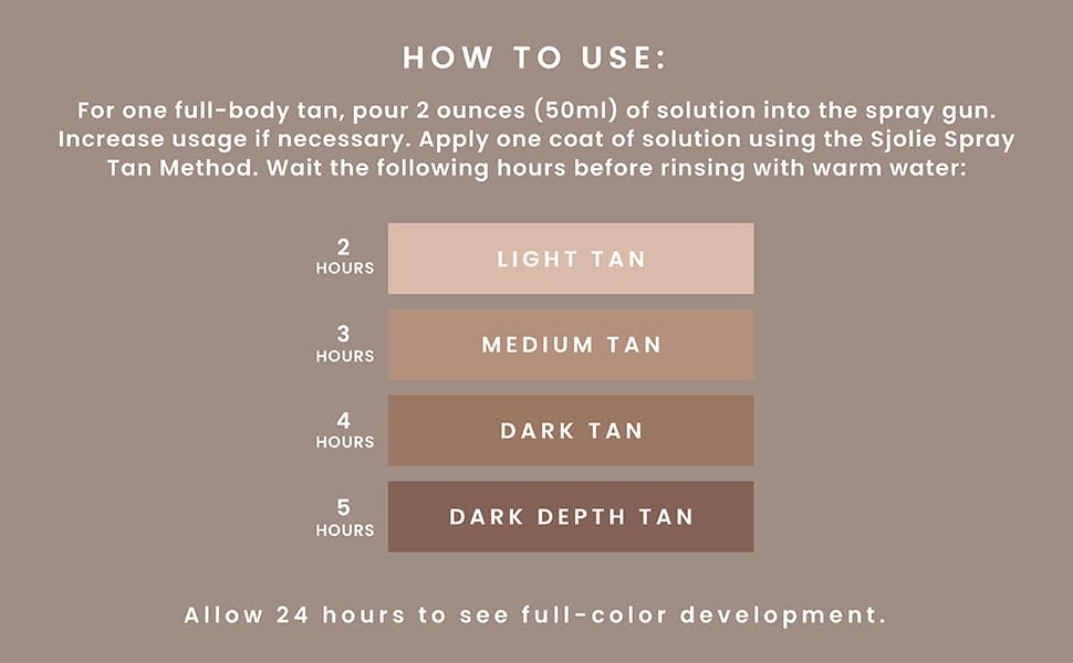 Ultra One - One Hour Spray Tan Solution - All Natural (32oz)