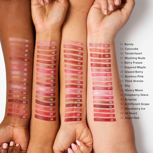 Clinique Dramatically Different Lipstick Shaping Lip Colour | Long Lasting, Moisturizing + Hydrating, Raspberry Glace, 1 Count