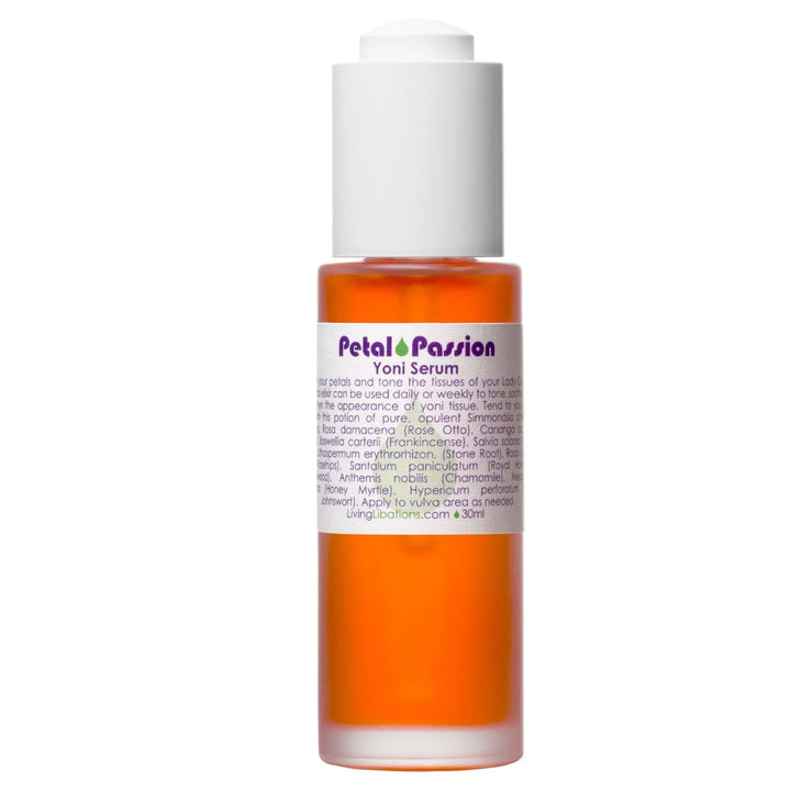 Living Libations - Organic/Wildcrafted Petal Passion Yoni Serum (1 oz / 30 ml)