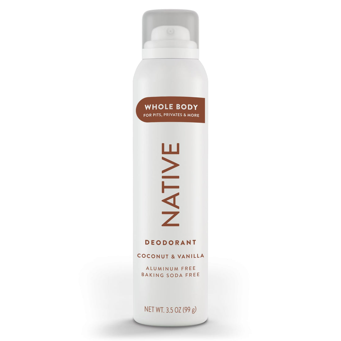 Native Whole Body Deodorant Spray Contains Naturally Derived Ingredients, Deodorant for Women & Men | 72 Hour Odor Protection, Aluminum Free with Coconut Oil and Shea Butter | Coconut & Vanilla