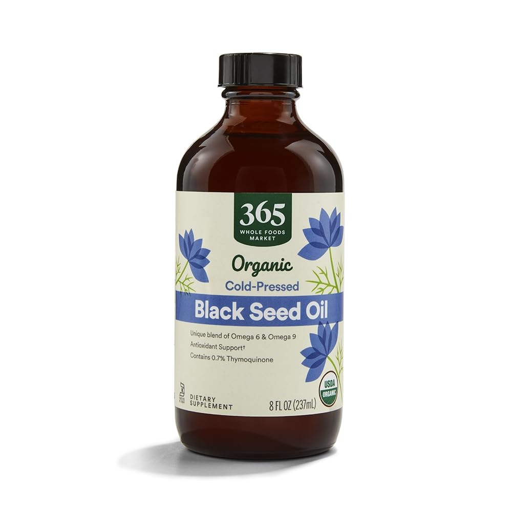 Whole Foods Market Organic Black Seed Oil, 8 Fl Oz