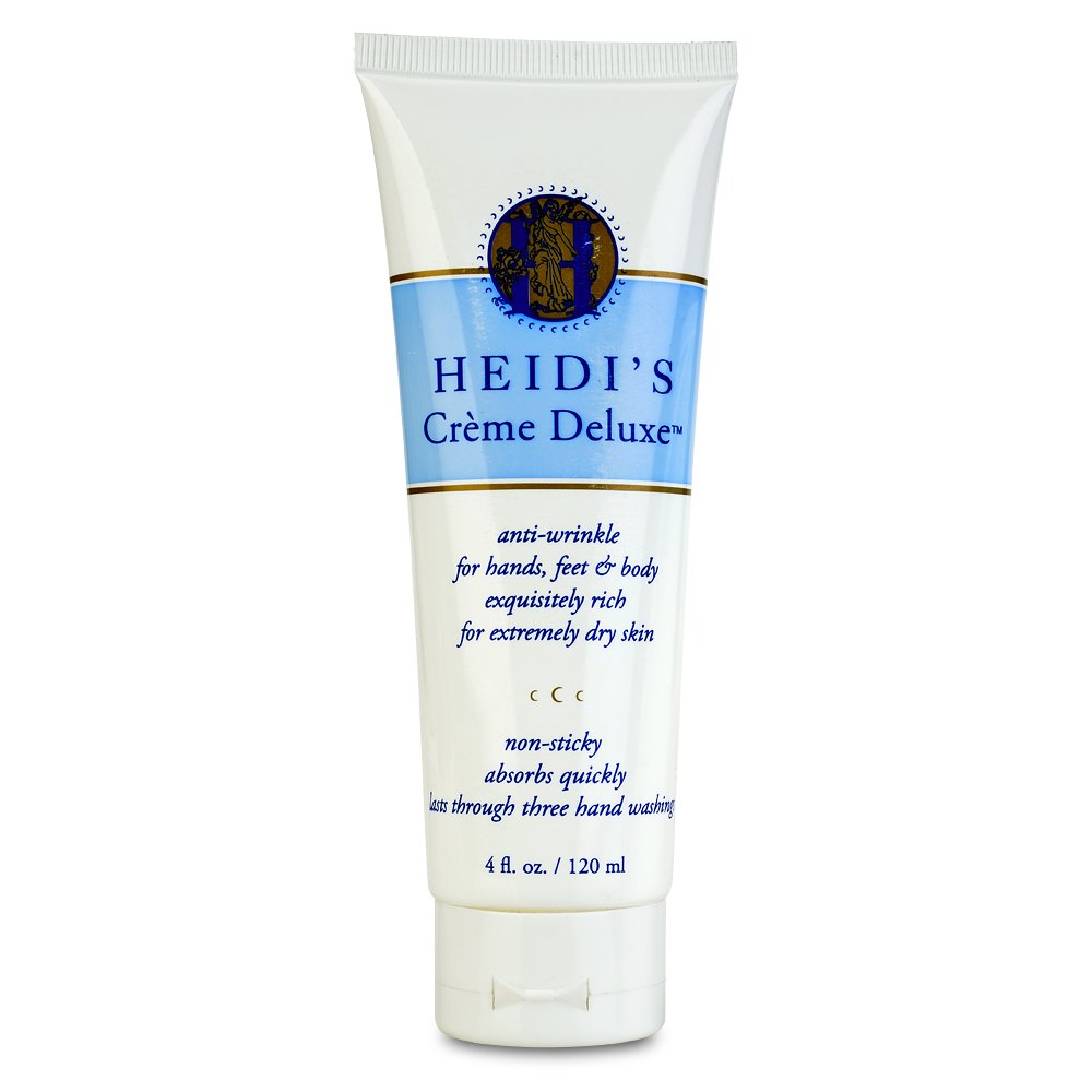 HEIDI'S Creme Deluxe Anti Wrinkle Hand Treatment Creme, 4 Ounce