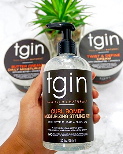 tgin Curl Bomb Moisturizing Styling Gel