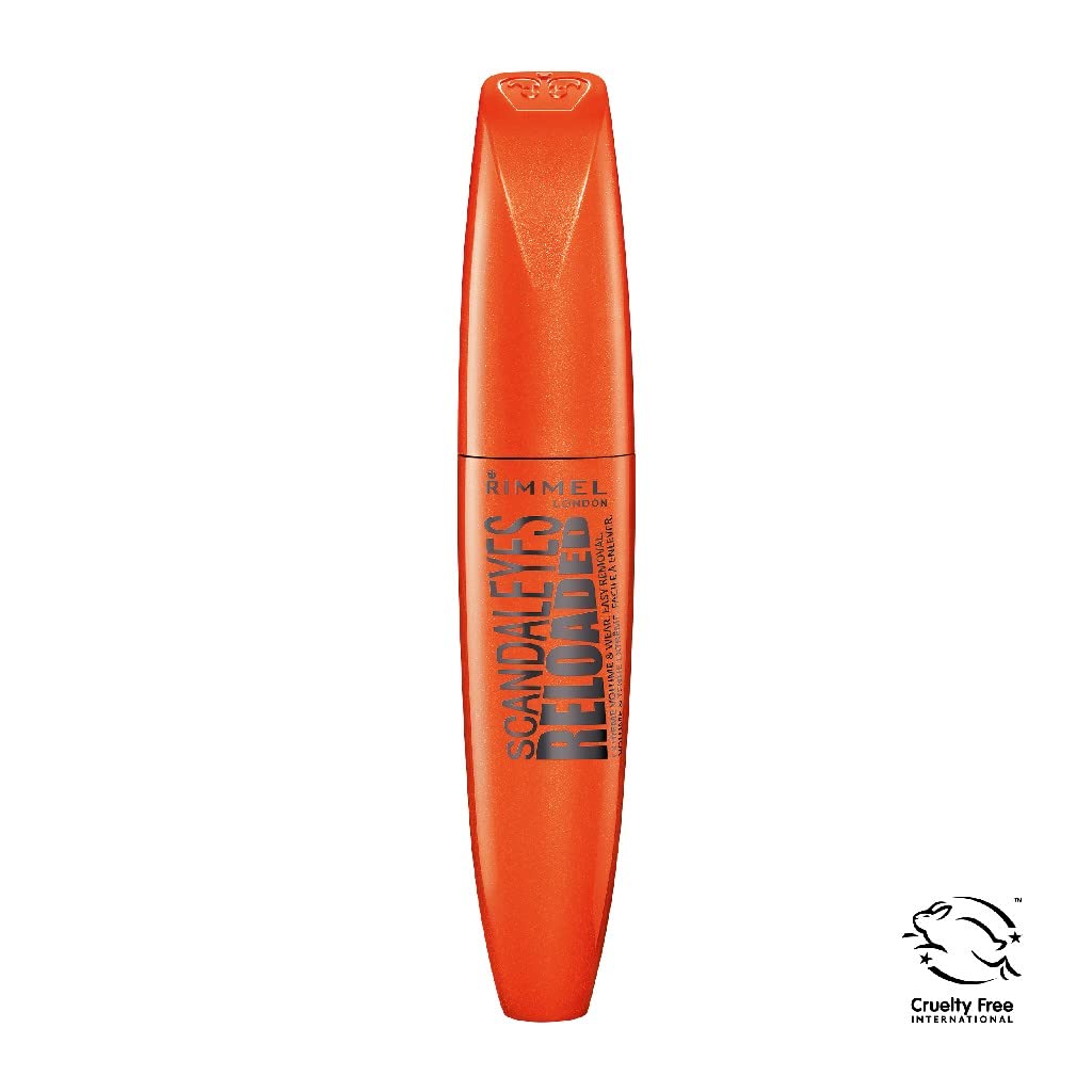 Rimmel London Scandaleyes Reloaded, 001-Black, 12 g