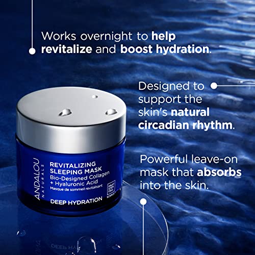 Andalou Naturals DEEP HYDRATION Revitalizing Sleeping Mask