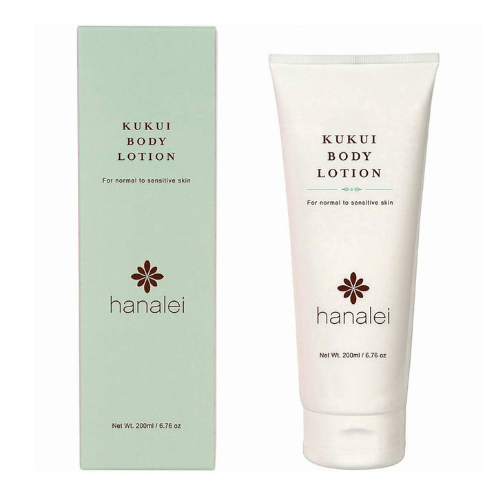 Cruelty-Free and Paraben-Free Kukui Body Lotion by Hanalei ââ‚¬â€œ Dye-Free Moisturizer with Kukui Nut Oil, Shea Butter, and Jojoba Oil ââ‚¬â€œ Made in USA ââ‚¬â€œ Full Size (200 ml)
