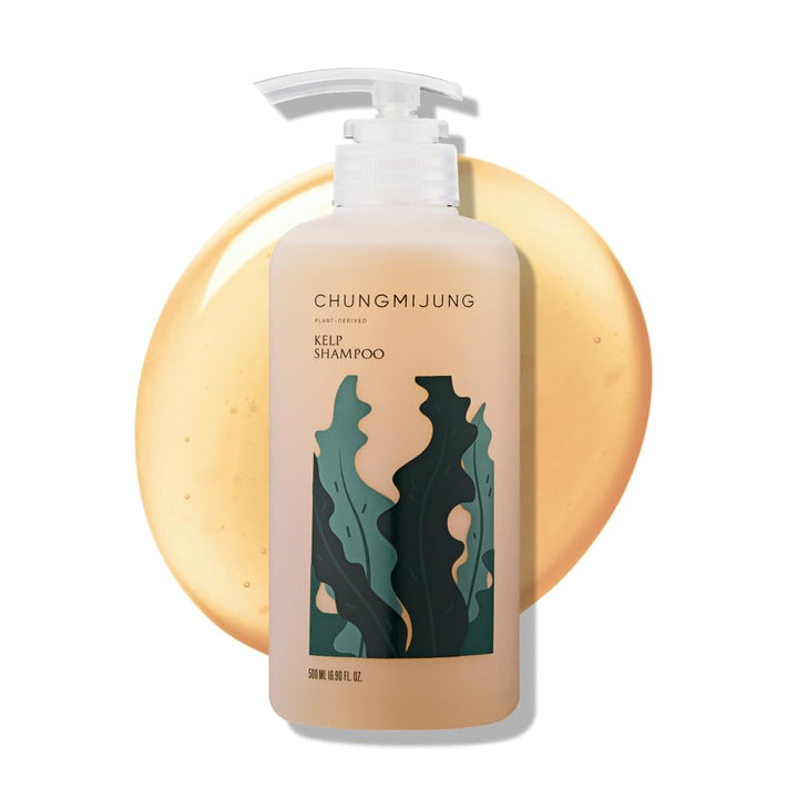 CHUNGMIJUNG Conditioning Kelp Shampoo – Scalp Care & Gentle Cleansing with Laminaria Japonica & Centella Asiatica – Korean Haircare for Sensitive Scalp & Dry Hair, 500ml / 16.9 fl.oz.