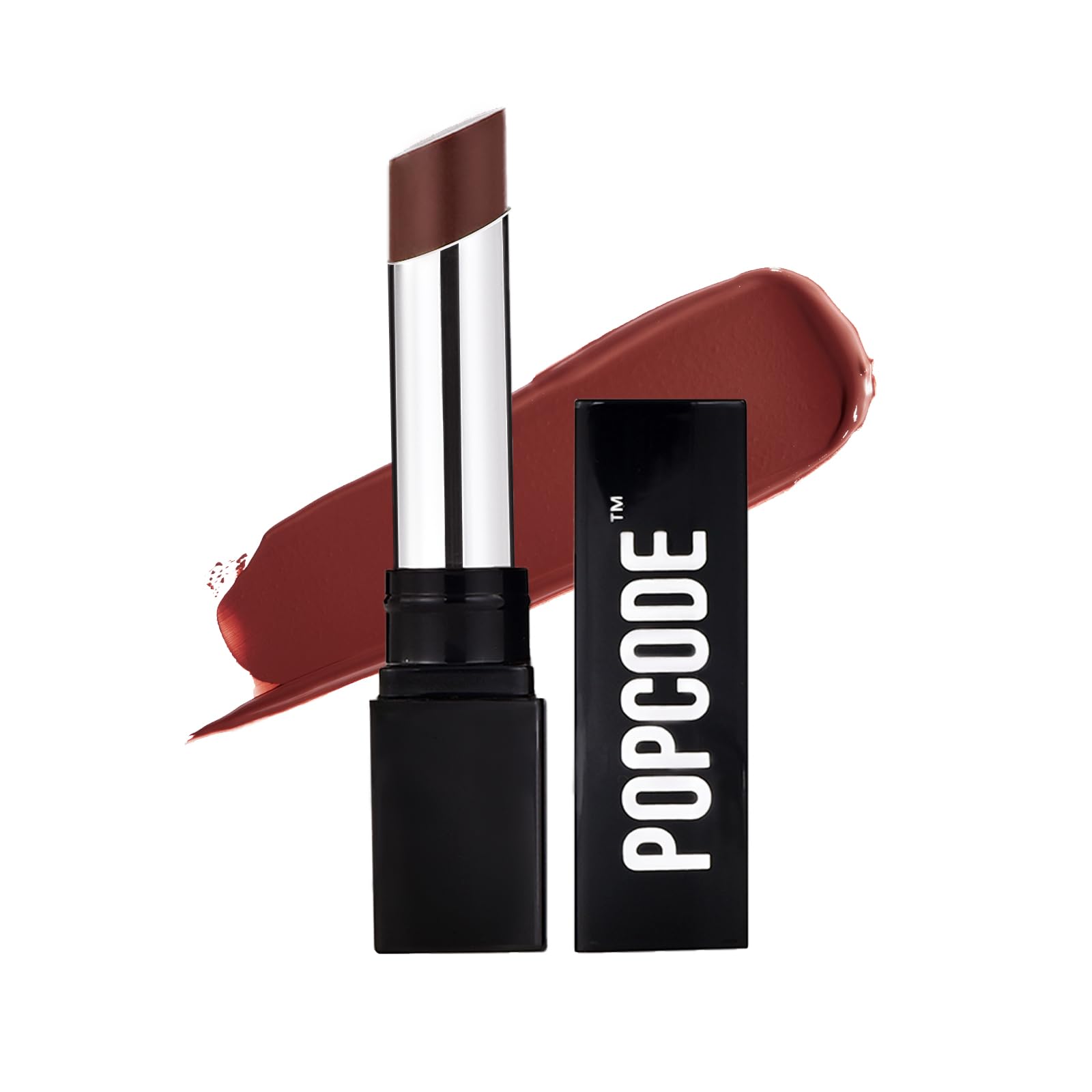 popcode Black Lip Balm, Hydrating Sheer Lipstick For Sheer Color With A Shiny Finish, Color Changing Lipstick, Vegan & Cruelty-free, Black Rose