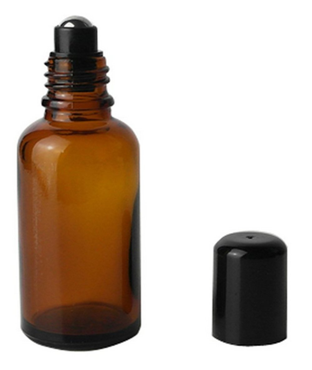 ASTRQLE 30Ml: 3Pcs 30Ml Brown Glass Empty Roll On Bottles Essential Oil Perfume Roller Bottles With Stainless Steel Roller Balls For Essential Oil Perfumes Lip Balms For Persona Care (30M