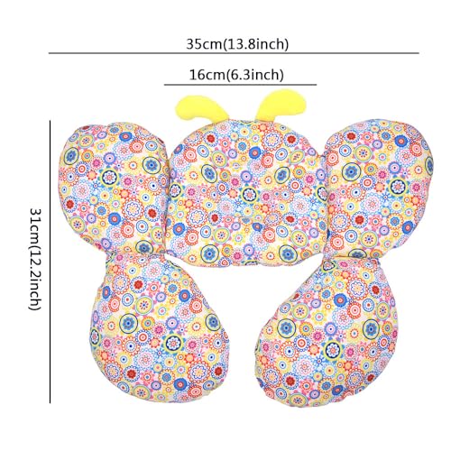 Jitejoe Baby Travel Pillow, Infant Head and Neck Support Pillow for Car Seat, for 0-4 Years Old Baby, Pushchair, Kid's Neck Pillow, Soft and Skin Friendly, Baby Neck Pillow