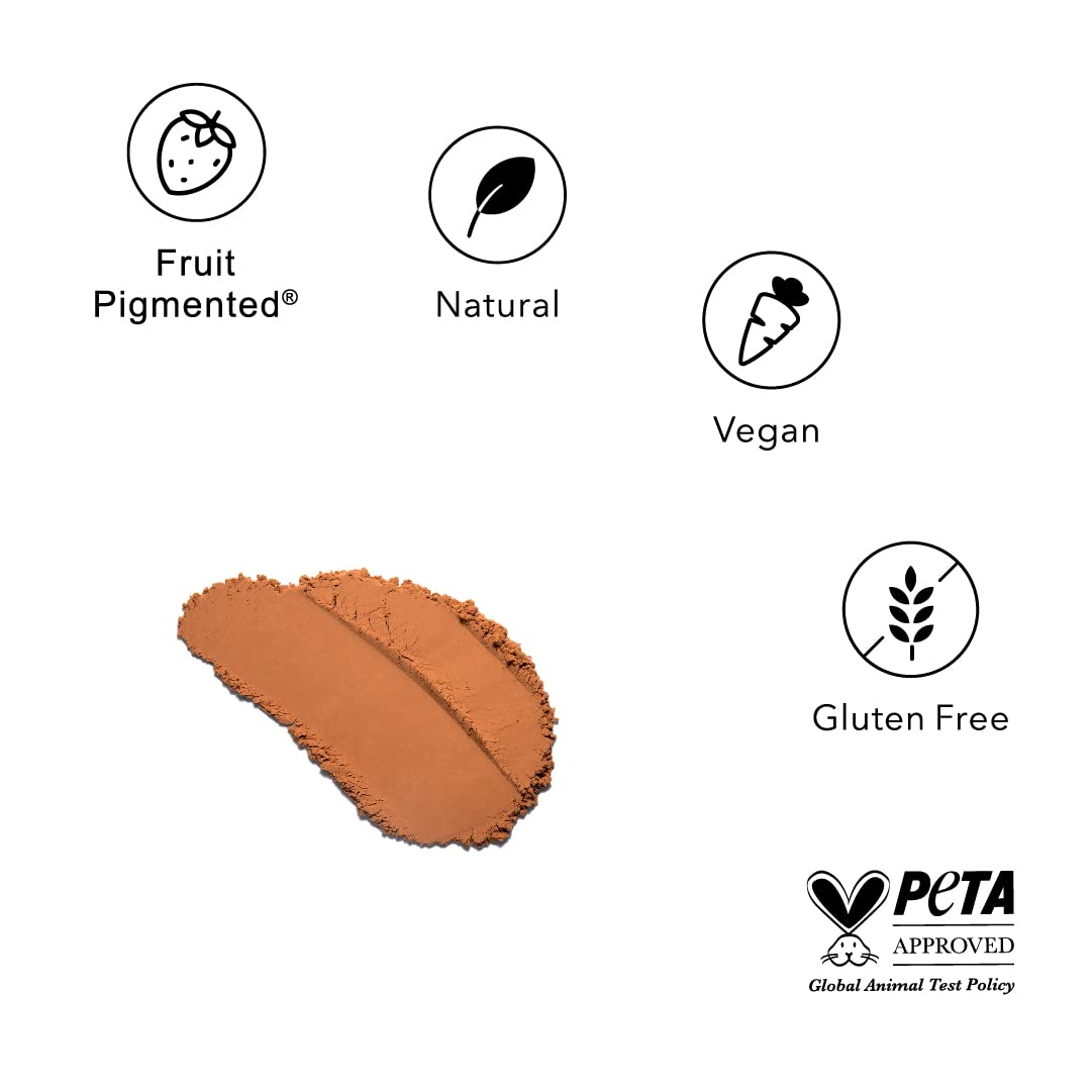 100% PURE Bamboo Blur Powder, Tan, Setting Powder, Loose Face Powder for Setting Makeup, Lightweight, Long Lasting Face Makeup, Vegan Makeup (Tan Shade w/Warm Undertones) - 0.2 Oz