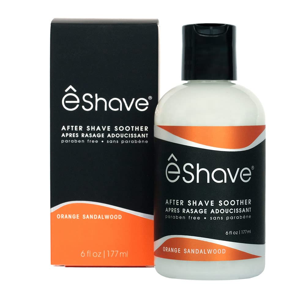 eShave After Shave Soother, Orange Sandalwood, 6 oz.