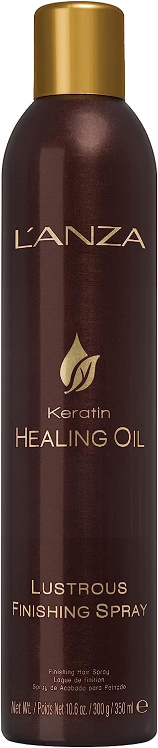 L'anza Keratin Lustrous Healing Oil Finishing Spray, 10.6 Ounce