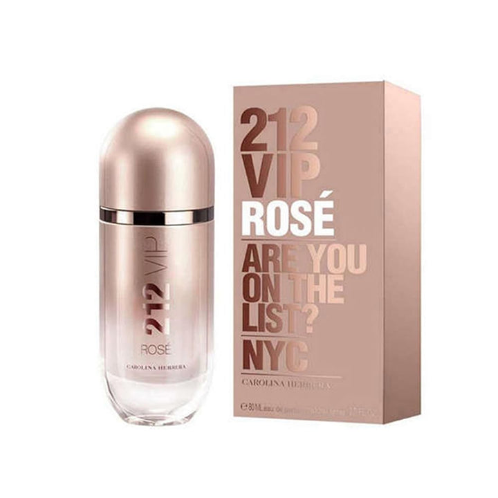 Carolina Herrera 212 VIP Rose Eau de Liquid Parfum For Women, 80ml