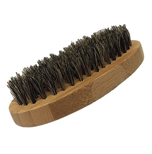 GBS Beard Oil With Premium Oval Wood Beard Brush with Boar Bristles