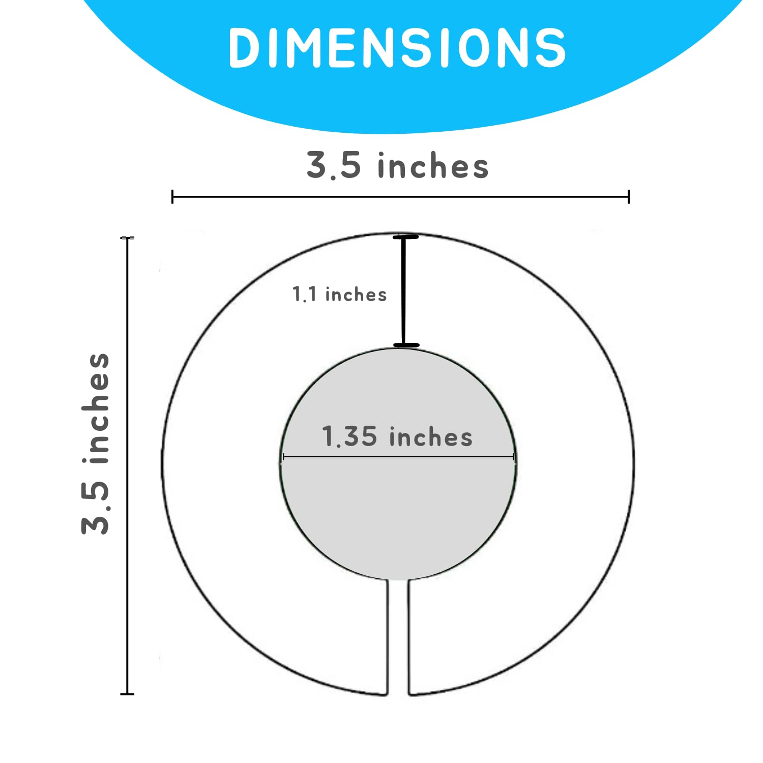 Eli with Love Baby Closet Dividers (Floral) – Fits 1.5 Rod - Set of 8 Baby Closet Size Dividers – Baby Clothes Dividers for Closet – Organize Nursery Hangers Size/Age