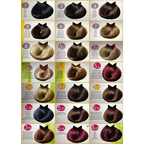 7.77 Brown Blond Dark: Salerm Color Cream Coloring Treatment Without Ammonia (S