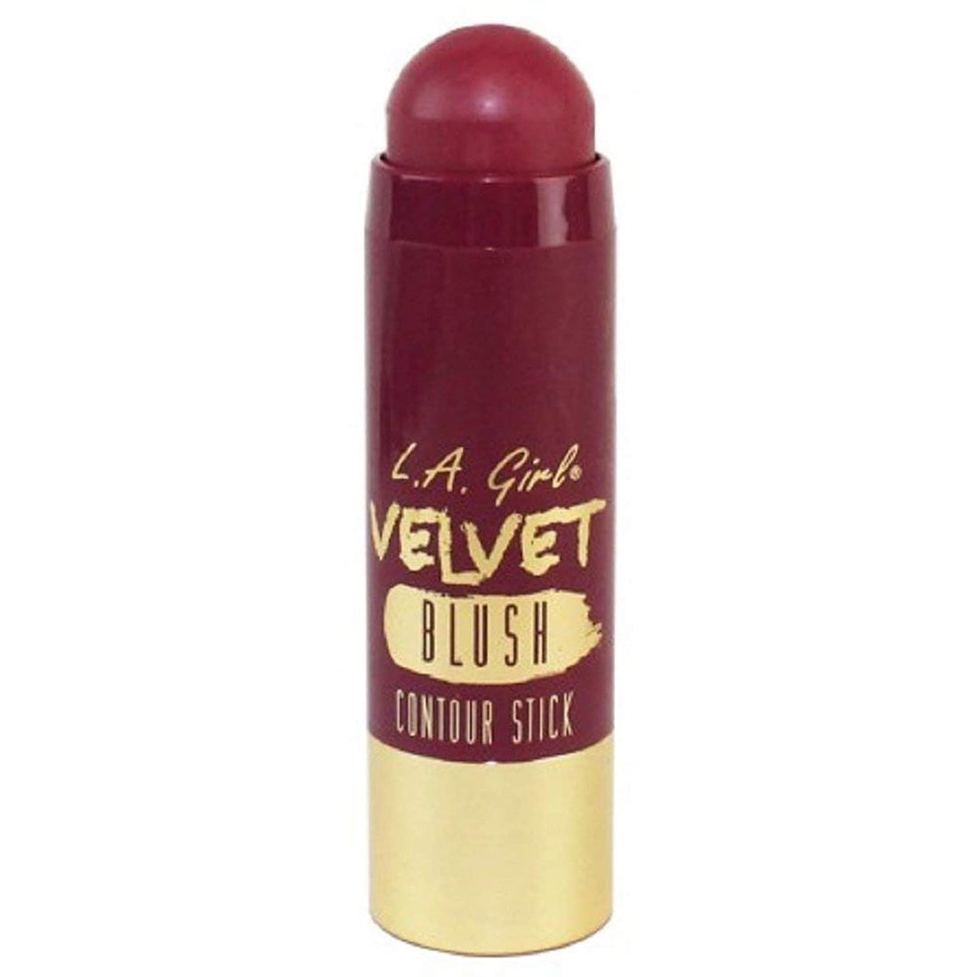 L.A GIRL Velvet Contour Blush Stick, Crushed Berry, 5.8g