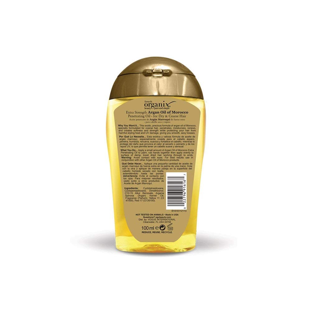 Renewing Argan Oil Of Morocco Extra Strength Penetrating Oil Dry, Coarse Hair - 2 pack