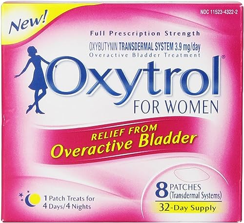 Oxytrol for Women (8 Patches = 32-Day Supply) (Pack of 2)