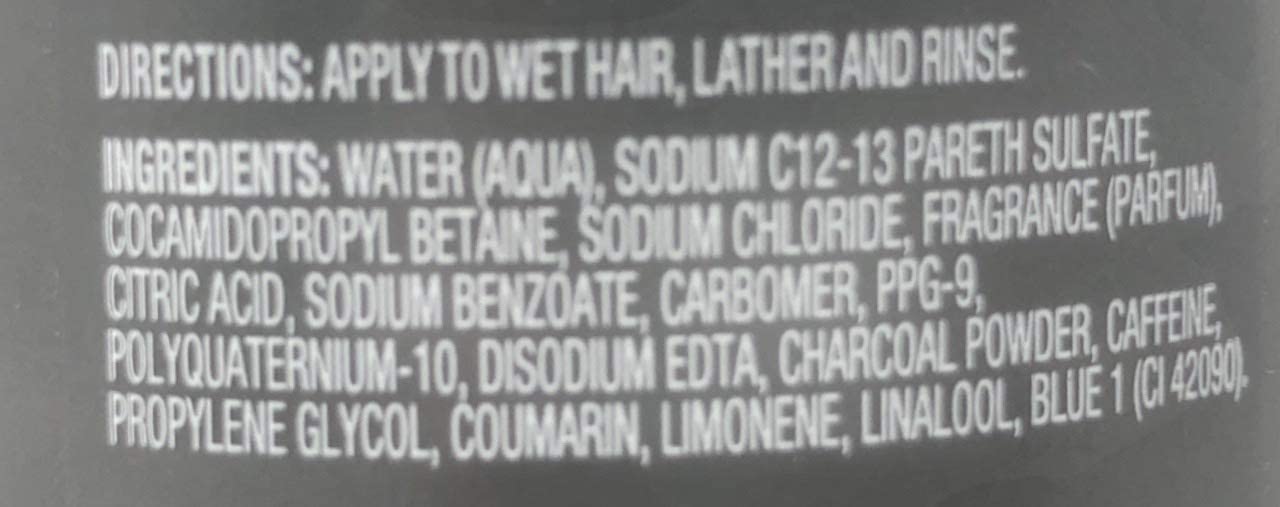 Dove Men+Care Fortifying Charcoal Shampoo, 12 oz (Pack of 2)