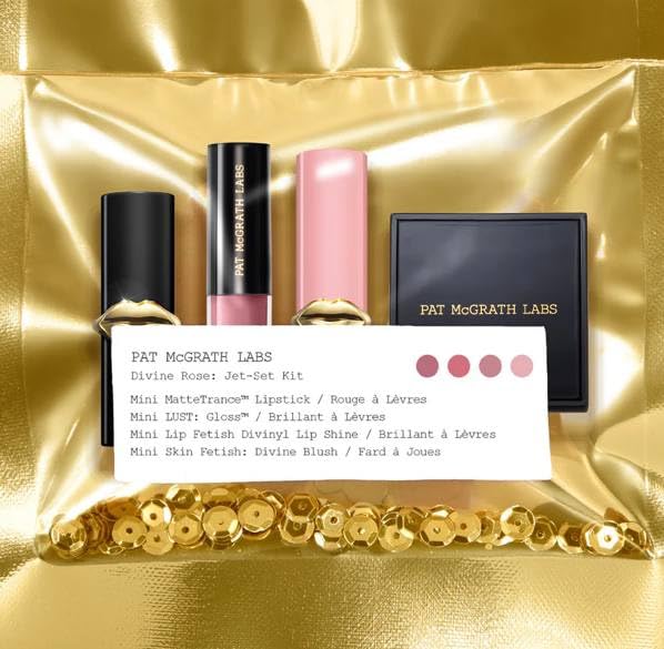 PAT McGRATH LABS Divine Rose: Jet-Set Kit - On-the-go Divine Rose mini-sized beauty-essentials