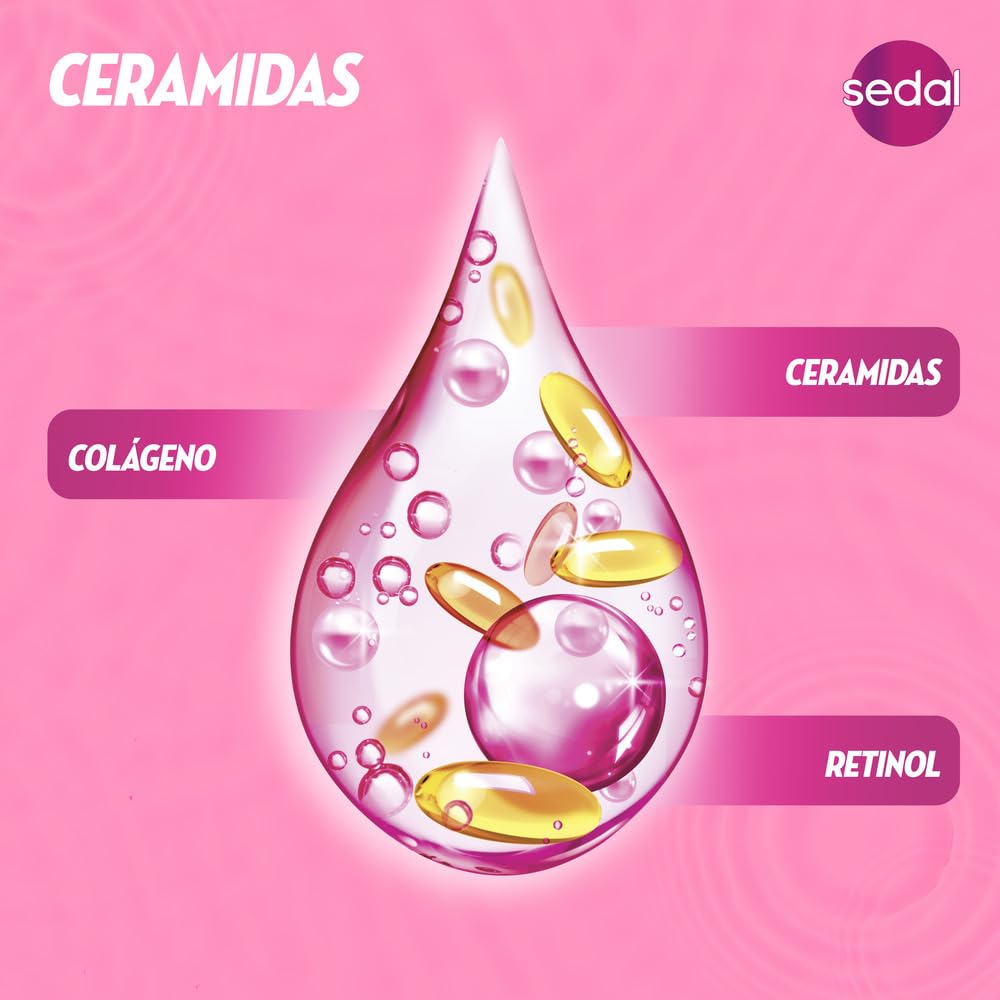 Sedal S.O.S. Ceramidas con Micro Ceramidas Crema Para Peinar (Hair Styling Cream Ceramides) 300 ml