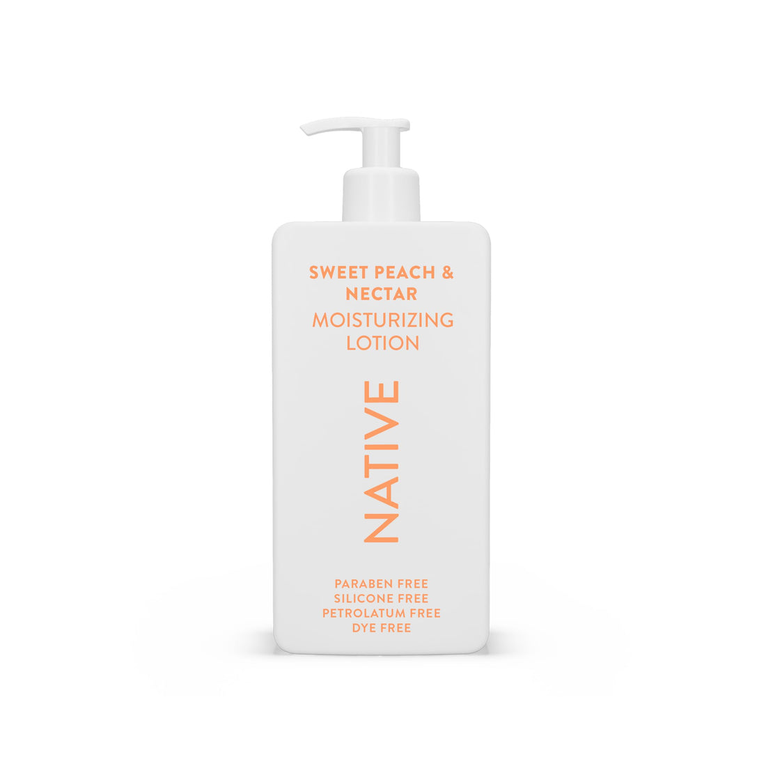 Native Body Lotion Contains Naturally Derived Plant-Based Moisturizers for Women and Men | Restores Dry Skin, Peach & Nectarine, 16.5 fl oz