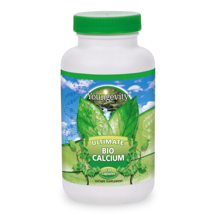 Youngevity Bio Calcium™ - Bioavailable Chelated Calcium + Magnesium, Zinc, Copper, Potassium, Boron - Absorbable Bone Support Supplement - (120 Capsules)