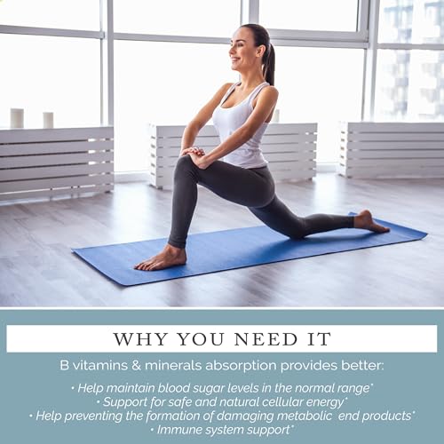 LivOn Laboratories Lypo–Spheric B Complex Plus – 30 Packets – 195 mg B Vitamins, Minerals & Cinnamon Per Packet – Liposome Encapsulated for Improved Absorption – 100% Non–GMO