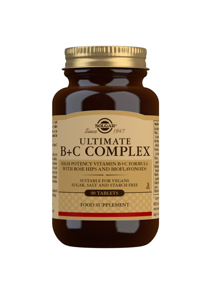 Ultimate B+C Complex Stress Formula 90 Tablets