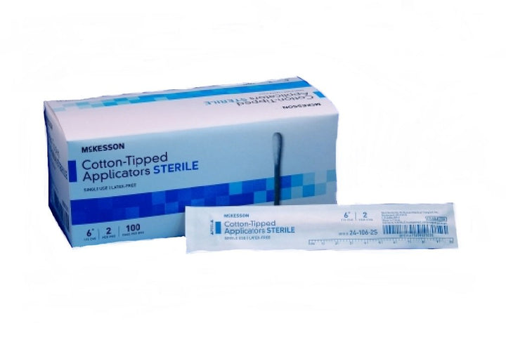 McKesson Sterile Cotton Tipped Applicators 6 AD