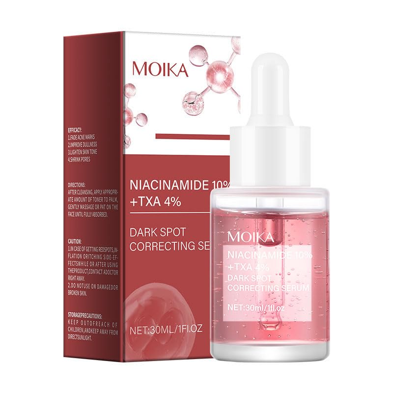 10% Niacinamide+ 4% Tranexamic Acid Serum,Hyaluronic Acid, Vitamin B12,Fragrance-Free (30ml /1.01 fl.oz.)