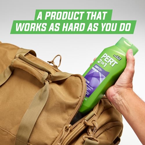 Pert 2 in 1 Complete Plus Scalp Care Shampoo and Conditioner - Itchy Scalp Treatment - Sulfate Free Shampoo and Conditioner for Healthy Hair - 25.4 oz