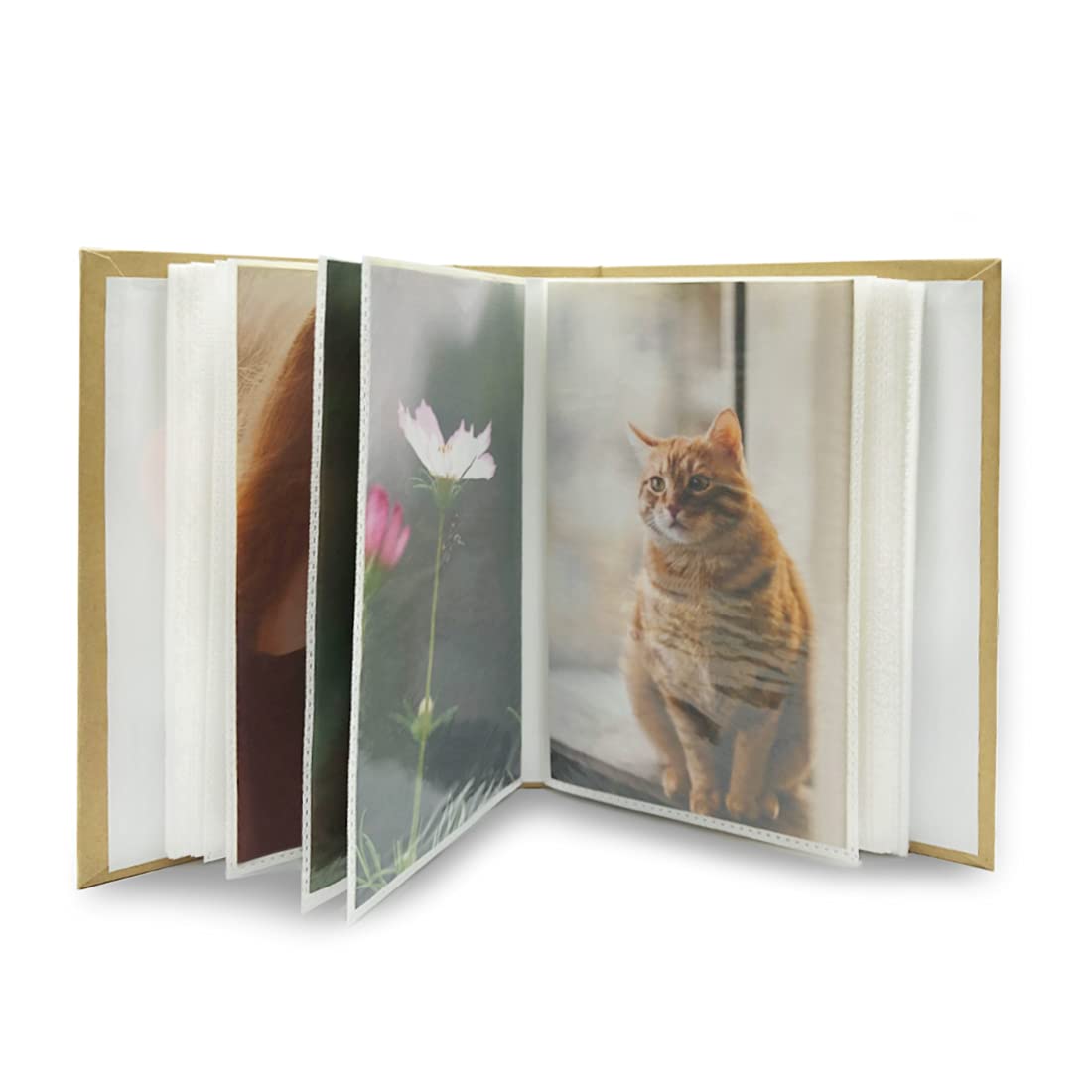 Photo Album Hold 100 Pockets,Kraft Paper Photo Album 5x 7,Kid Photo Album Hold,Children's Pictures Album(Dolphin)