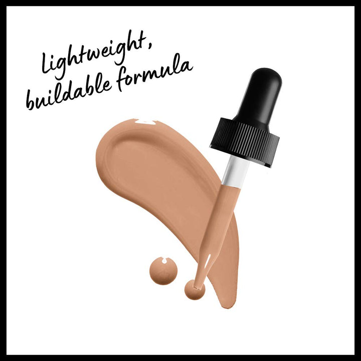 NYX PROFESSIONAL MAKEUP Total Control Pro Drop Foundation, Skin-True Buildable Coverage - Medium Buff