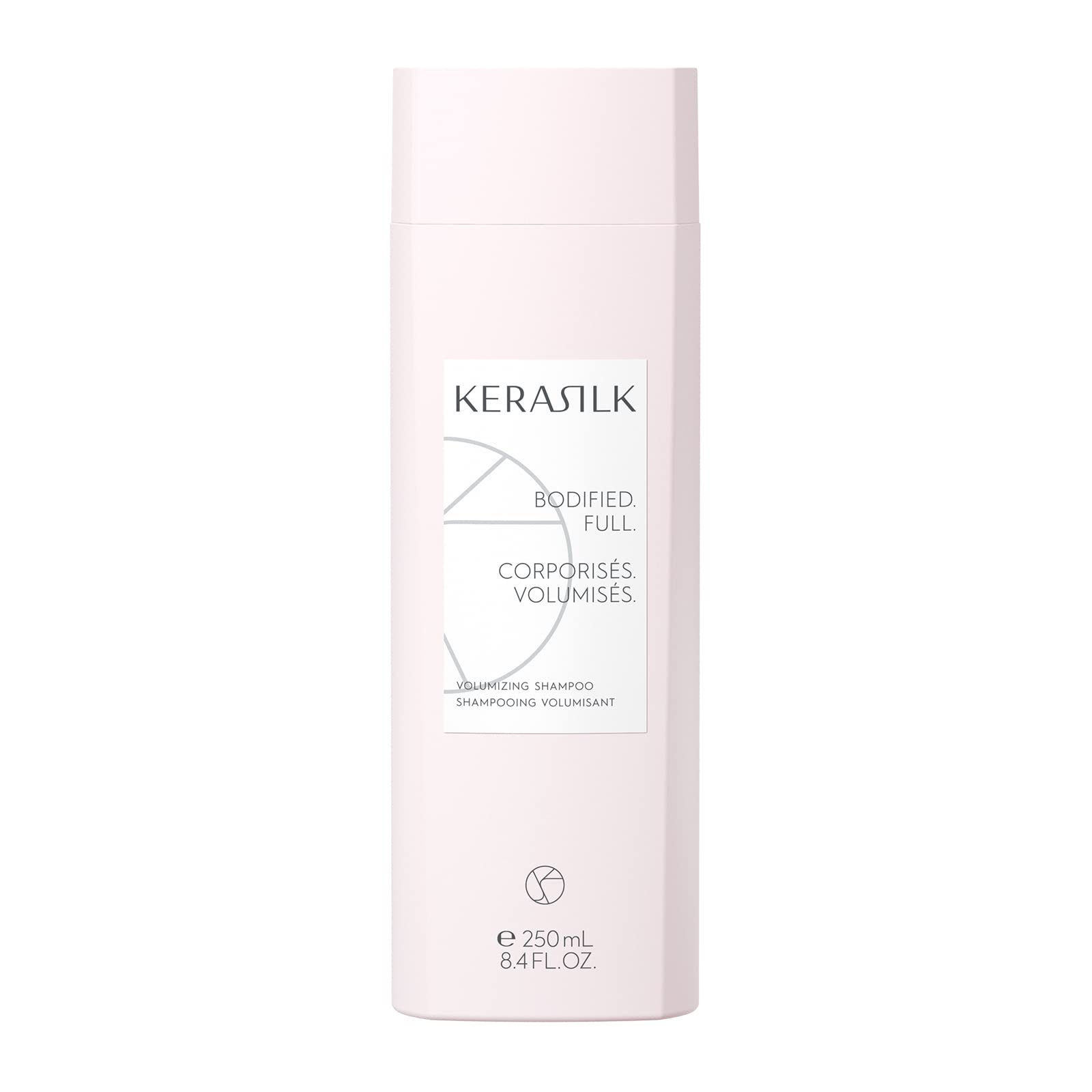 KERASILK Volumizing Shampoo | Provides Weightless Hydration | Enhances Volume | For Fine, Limp, Flat Hair | 250 ml