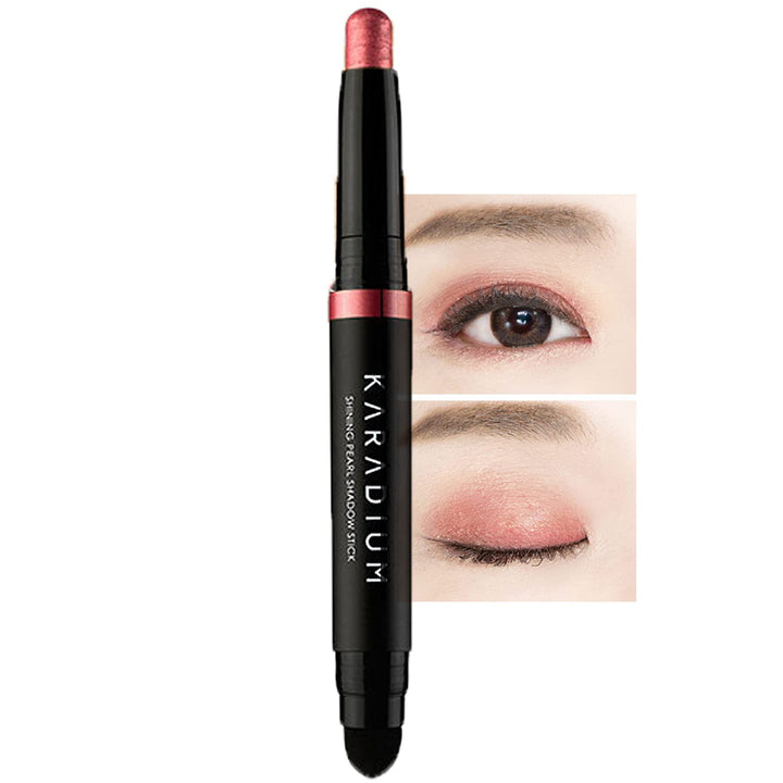 KARADIUM Shining Pearl Smudging Eye Shadow Stick, 1. 4 g, #10 Reddish Pink
