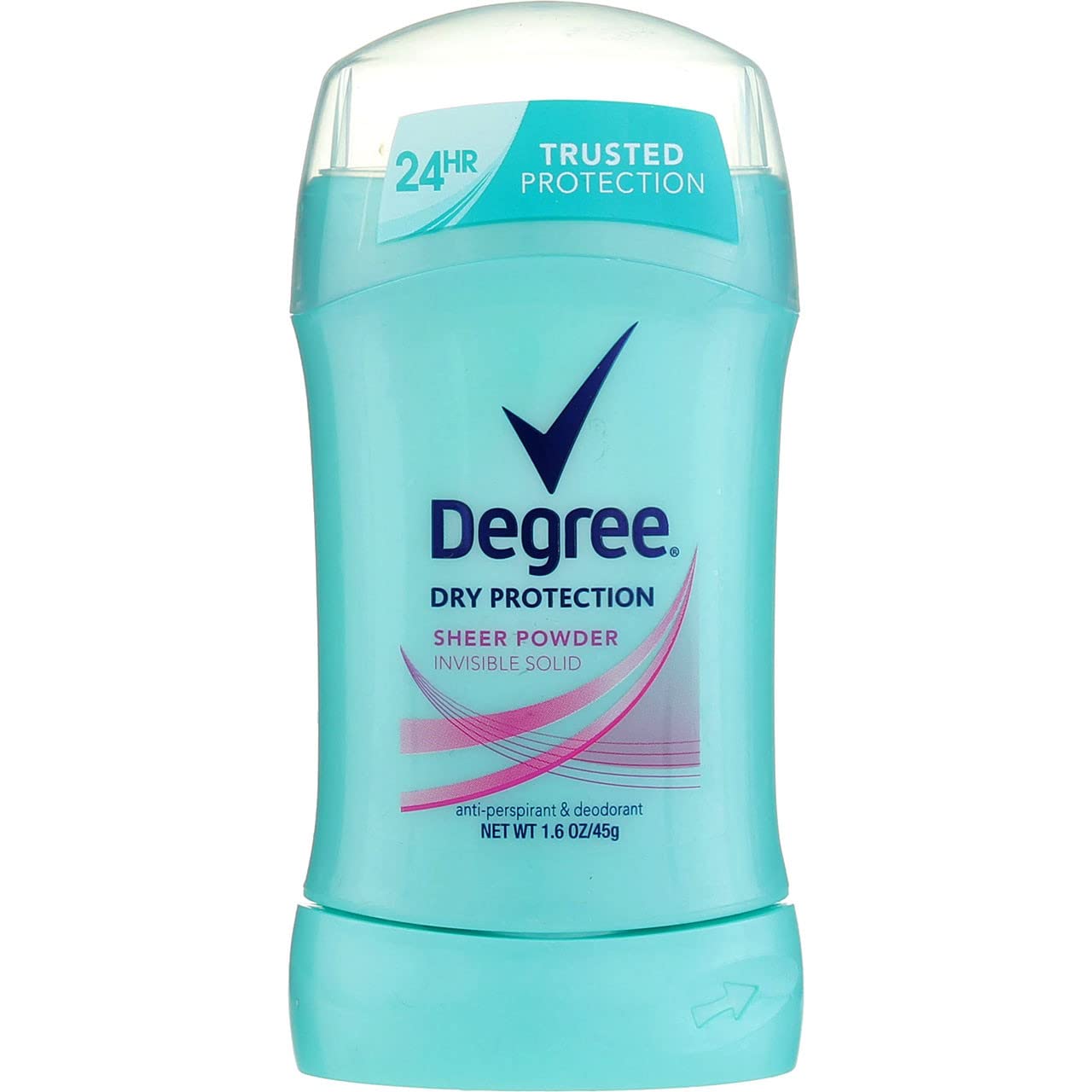 Degree Sheer Powder Invisible Solid Body Responsive Deodorant, 1.6 Ounce