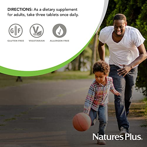 Natures Plus AgeLoss Kidney Support - 90 Tablets - with Vitamin D3 & Magnesium - Vegetarian, Gluten Free - 30 Servings