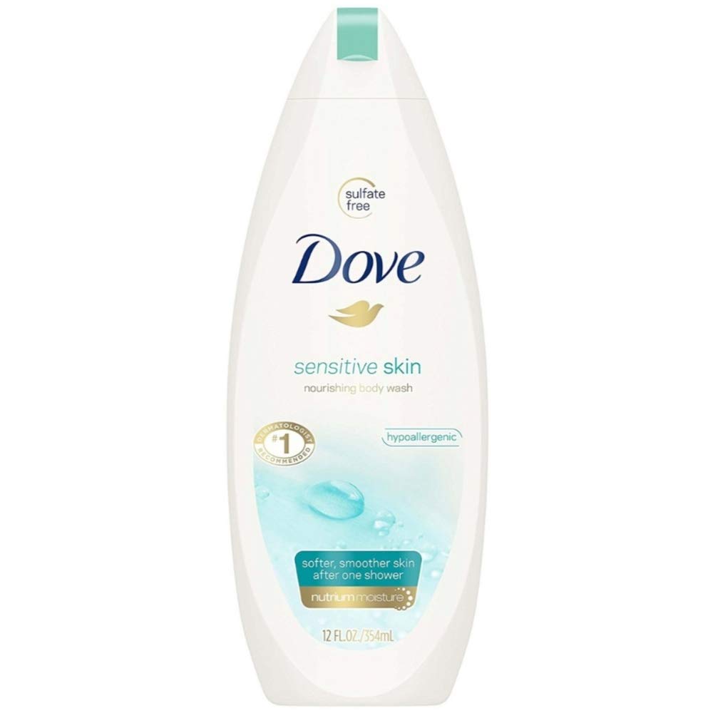 Dove Sensitive Skin Nourishing Body Wash (2 Pack)