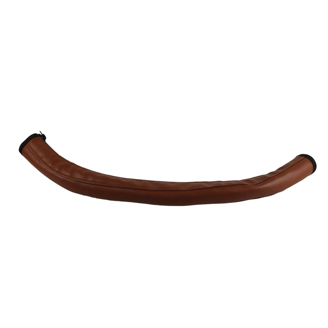 Leather Handle Sleeve Cover Compatible for Babyzen yoyo 2,Stroller Accessories,PU Sleeve Protect Case for YOYO+ Armrest Bumper (No Wrist Strap) (Brown)