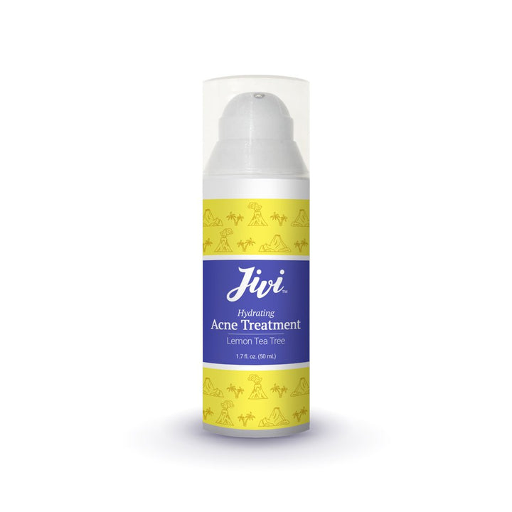 Hydrating Acne Treatment (Lemon Tea Tree) | Spot Treatment that Eliminates Breakouts and Scarring | 100% Natural with Organic Ingredients | Made for All Skin Types | 1.7 fl. oz
