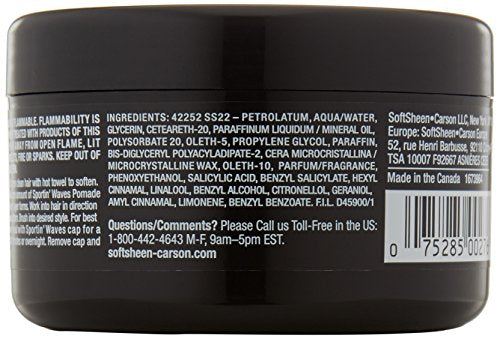 SoftSheen-Carson Sportin' Waves Gel Pomade with Wavitrol III, 3.5 oz