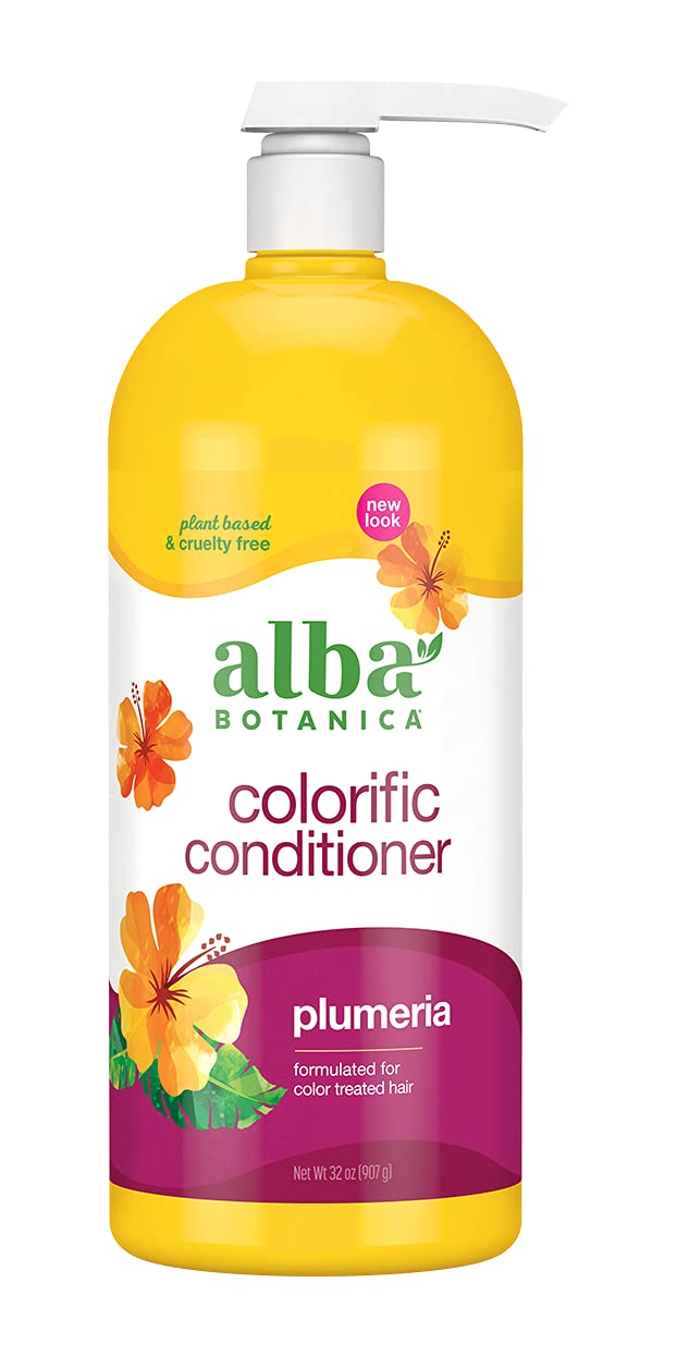 Plumeria, 32 Ounce : Alba Botanica Hawaiian Conditioner, Plumeria, 32 Ounce