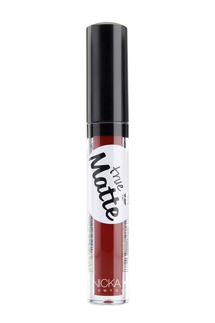 Nicka K True Matte Lip Colour, Shiraz, 3.5g