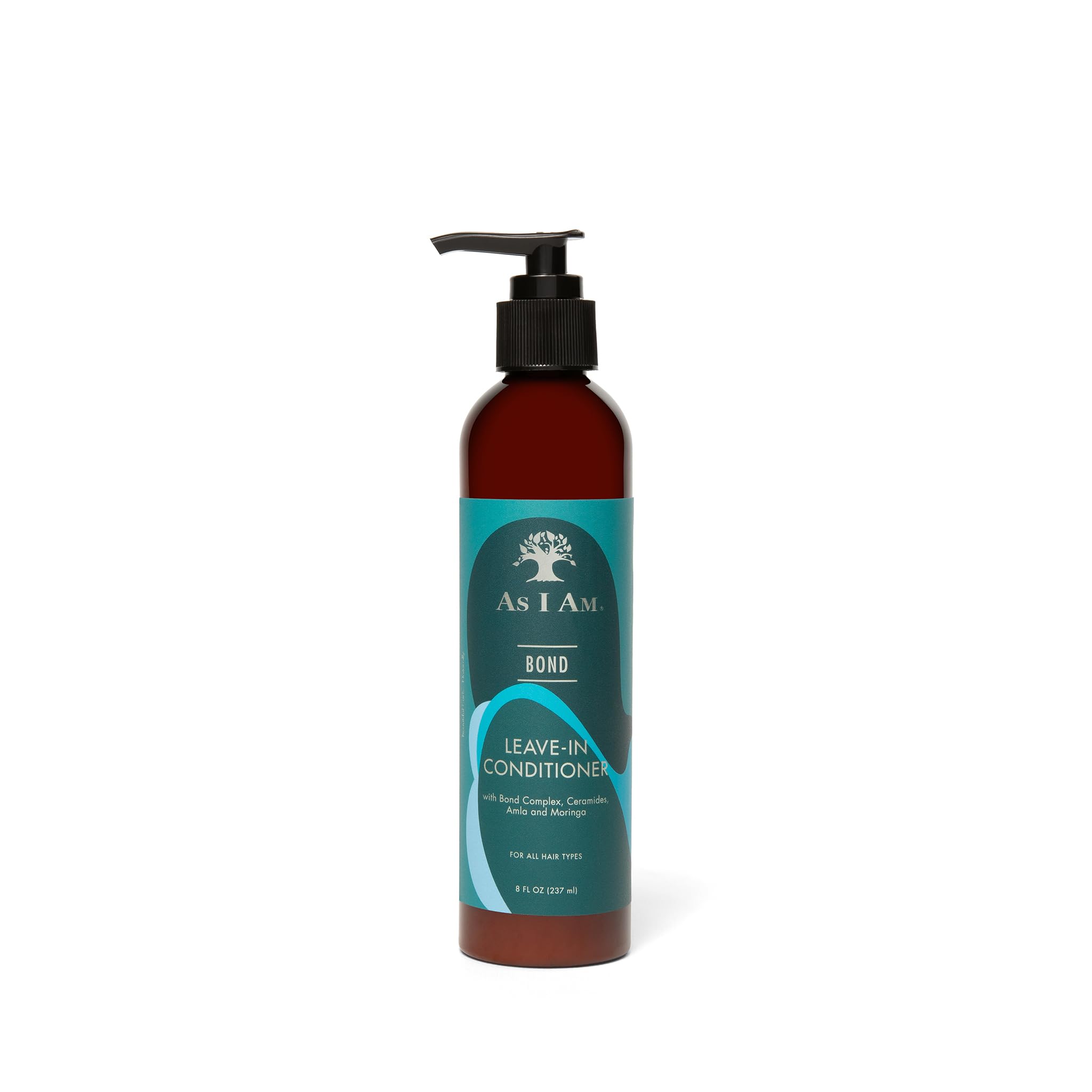 As I Am Bond Leave-In Conditioner - 8 fl oz with ceramides, amla, and moringa for strengthening and repairing hair.